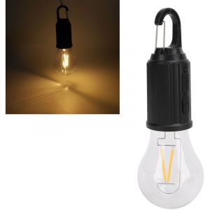 Lampe de camping en tungst&egrave;ne &agrave; LED pour tente, 2 niveaux de luminosit&eacute;, &eacute;tanche, portable, lanterne de camping pour l'ext&eacute;rieur,DUBUNS