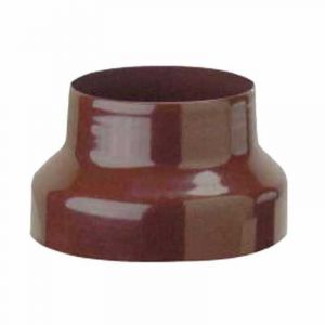 Réduction pour tuyaux de poêle émaillé brun 14-12