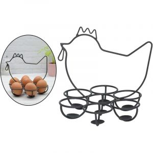 Iron Cuisine Panier De Rangement Pratique &oelig;Ufs Panier &agrave; &oelig;ufs Ornements D&eacute;Coration Cuisine Stockage Iron Porte-oeufs metal d&eacute;coration p&acirc;ques D&eacute;Cor