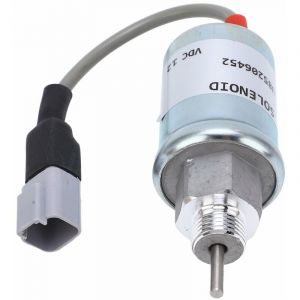 Jeffergarden &Eacute;lectrovanne D'arr&ecirc;t de Carburant, 12 V &Eacute;lectrovanne D'arr&ecirc;t de Carburant 185206452 Remplacement Robuste pour Perkins GG - 402D-15 GH