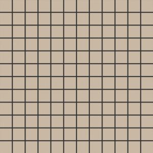 Mosa&iuml;que de gr&egrave;s c&eacute;rame QUADROCOLOR UNI - Mosa&iuml;que 2,5x2,5 cm Perle - bo&icirc;te de 2 m2 - Mosa&iuml;que 2,5x2,5 cm Perle - bo&icirc;te de 2 m2