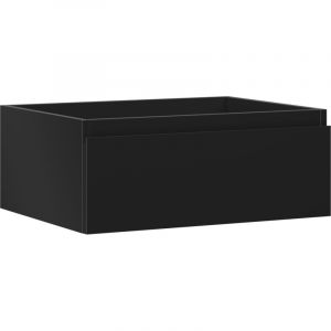 Mexen Orio armoire de salle de bain sous lavabo 60 cm, 1 tiroir, noir mat - 91A10-06023-1-BF71