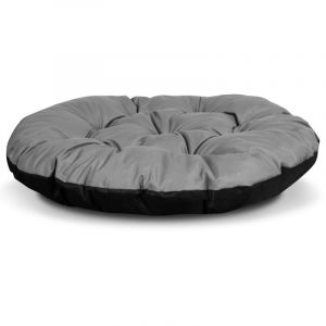 Coussin de jardin 110 cm pour fauteuil suspendu, nid de cigogne, imperméable, gris