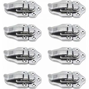 8 Fermoir &agrave; bascule loquets Verrou &agrave; bascule Fermeture a Levier Fermeture pour coffret &agrave; bijoux Coffrets Cadeaux Coffre &agrave; Outils valise et Coffre