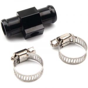 (28MM)Capteur de Temp&eacute;rature de l'Eau, Adaptateur de Jauge de Tuyau de Temp&eacute;rature de l'Eau de Voiture Sonde de Temp&eacute;rature Joint de