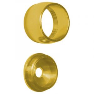 Piton d'embrasure diam&egrave;tre 20mm en laiton poli Duval PIT20S10