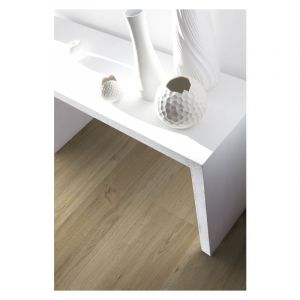 Lame de sol pvc clipsable sous couche intégrée effet bois columbia taupe Gerflor 2.00 m²