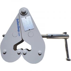 Pince &agrave; poutre - 2 tonne, Pince Poutrelle 2 Tonne Griffes &agrave; Manille &agrave; Poutrelles L&egrave;ve Poutrelle et Profil&eacute;s en Noir Convient aux Usines et