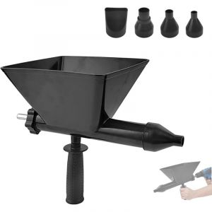 Pistolets à Calfeutrer, Pistolet Joint Électrique, Pistolet Silicone Electrique avec 4 Buses, Jointoyeuse pour le Jointoiement de Mortier de Murs en