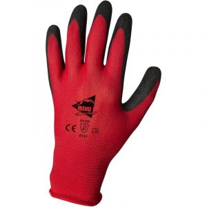 Paires de gants manutention moyenne Latex Manusweet Captain Batmat 9
