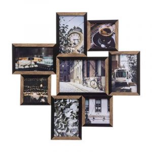 P&ecirc;le-M&ecirc;le 8 Photos D&eacute;co 'Arthur' 48cm Multicolore