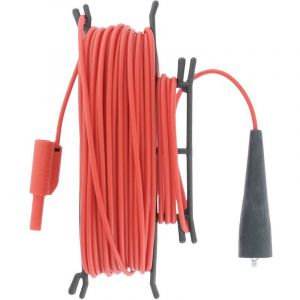 Metrel - a 1026 Cordon de mesure de sécurité banane mâle 4 mm pince crocodile 20 m rouge 1 pc(s) S289322
