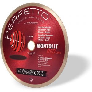 Montolit - disque de diamant 250 mm pour GRŽêS EMAILLŽë et delicat verre marbre granite cermont CPF250
