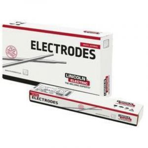Electrode de soudage Lincoln Arosta 316L, 2.5 mm, 100 pi&egrave;ces (2.0 kg), pour aciers inoxydables, enrobage basique, excellente r&eacute;sistance &agrave; la
