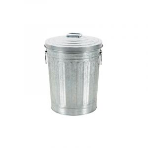 Linder Exclusiv Poubelle 20l galvanis&eacute;e