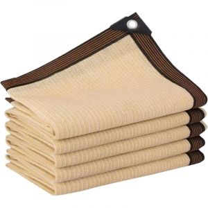 Filet d'ombrage, voile d'ombrage uv 85 %, toile d'ombrage, toile d'ombrage coupe-vent pour serre avec &oelig;illets, pour serre/jardin/pergola/terrasse