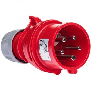 Prise Inverseur De Phase Tétrapolaire 16a 3p+n+t 380v - 5 Broches - étanche Ip44 IDE