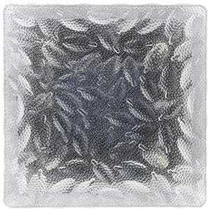 Lumi&egrave;re Solaire de Brique de Verre, Lampe Solaire D&eacute;corative de Brique de Glace de LED d'abs &eacute;conomiseuse d'&eacute;nergie pour la Cour (Lumi&egrave;re bleue)