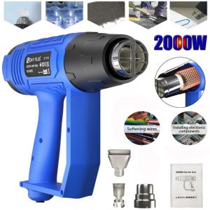 Pistolet &agrave; air chaud Pistolet &agrave; air chaud 3 buses S&eacute;cheur &eacute;lectrique Solder Shrink Paint Stripper Tools