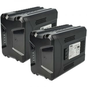 Vhbw - 2x Batterie remplacement pour Stiga sbt 2580 ae, bt 80 Li 5.0, bt 80 Li 4.0, sbt 4080 ae, sbt 2580AE pour tondeuse (2000mAh, 80V, Li-ion)