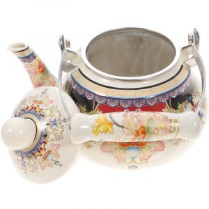 Feiyue - Bouilloire à eau en émail pour service à thé Bouilloire à eau bouillante Bouilloire à thé chaude de cuisine