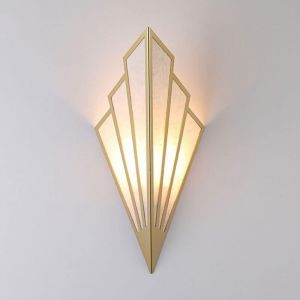 Appliques murales en fer forg&eacute; avec abat-jour en tissu de lin, applique murale cr&eacute;ative pour salon,applique murale losange