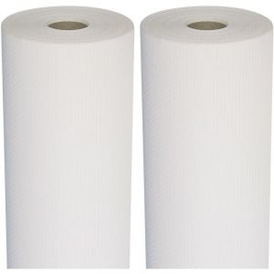 Lot de 2 toiles de verre pour murs et plafonds Semin Toile Eco t 023 - motif maille - rouleau de 50 m x 1 m