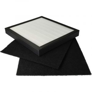 Filtre compatible avec Dirt Devil Pureza AC150 purificateur d'air - filtre &agrave; charbon actif, filtre hepa - Vhbw