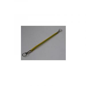 Schneider Electric - Tresse de masse isolée (à l'unité) longueur 160mm section 6mm² ø 8.3mm pour mise à la terre Spacial schneider
