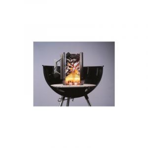 Kit chemin&eacute;e allumage Weber Rapidfire + briquettes 2 kg + 6 cubes allume-feu 17631