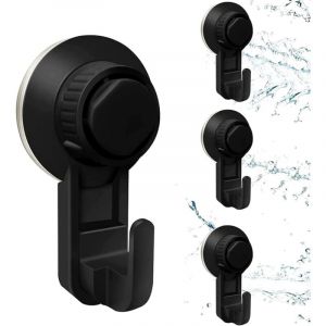 Pat&egrave;re de salle de bain Ventouse Sous Vide,Crochet Ventouse Mural Crochets Muraux Auto-Adh&eacute;sifs Sans Per&ccedil;age Salle De Bain Ventouse Muraux Crochets