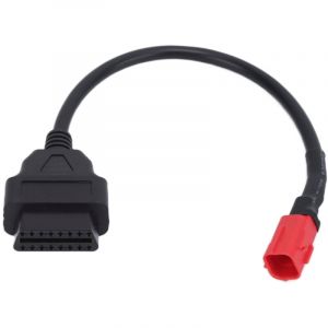 Prise Obd2, Top Scan, 16 broches &agrave; 6 broches Cable Obd2 Usb Prise Obd2 Bluetooth pour moto.