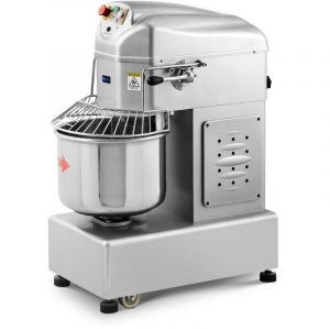 Pétrin professionnel boulangerie pizza spirale monophasé pétrisseuse (2 100 watts, 30 litres, quantité max. de farine : 16 kg)