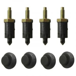 4 Set Fixations Couvre Moteur 2.0 HDI pour Berlingo C4 C5 Xantia Xsara 206 306 307 406 607 806 Expert 0137F6 13711 clips + boulons