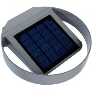 GreenBlue Kinkiet GB130 lampe murale solaire gris ext&eacute;rieur