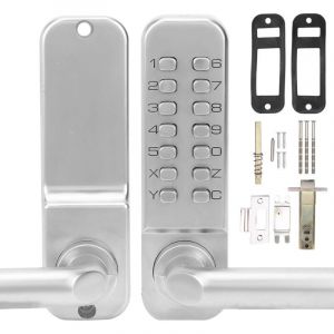 Serrure &agrave; code m&eacute;canique &eacute;tanche , Verrou de porte num&eacute;rique , combinaison de code &agrave; 1 &agrave; 11 chiffres Mot de passe de s&eacute;curit&eacute; Serrure cod&eacute;e Serrure