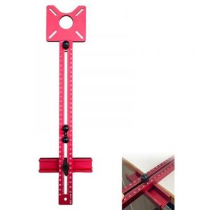 Support de rainure de fraisage 3 en 1 pour d&eacute;fonceuse, routeur universel en aluminium, plaque d'insertion de table pour le travail du bois, aide au