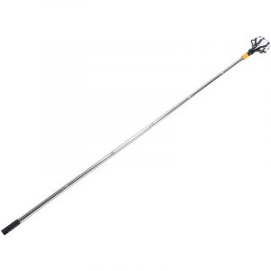 Port&eacute;e de 1,8 m (5,9 pi) pour changer les ampoules sous les plafonds hauts. Perche t&eacute;lescopique avec paniers et ventouse, id&eacute;ale pour les plafonds