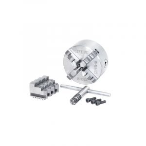 Fervi M449A/125 Mandrin auto-centrant de précision à 4+4 mors pour tour