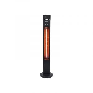 Chauffage de terrasse Q-Tower 2000 rcd 20m2 2000 watt Noir - Eurom