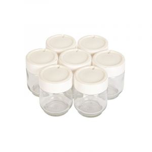 Pots de yaourt par 7, a14a03 - yaourtiere Moulinex