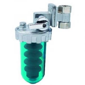 DOSEUR DE POLYPHOSPHATES AVEC BYPASS 1/2 CARTOUCHE Dimensions : Raccords : 1/2"