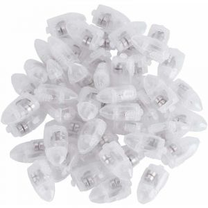 50 pcs led Blanche Flash Lampe Boule Ballon Lumière Long Temps D'Attente Pour Lampion Ballon Light Party Décor De Mariage
