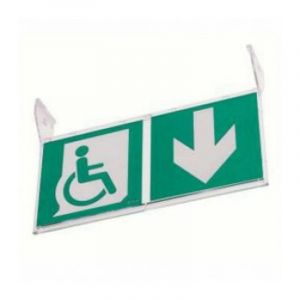 URA - 168202 one - Porte pictogramme sur la tranche pour baes et lsc one tout LEDs