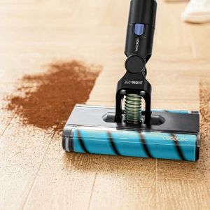 Cecotec - Aspirateur balai sans fil Conga Rockstar 5500 Hurricane Twice. 3 en 1, Cyclone Parallèle, 630 w, 30 kPa et 180 aW, Autonomie 90 min, Tube