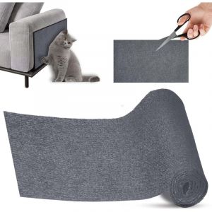 CCYKXA Griffoir Chat Canap&eacute;, Protection canape Chat Tapis, Griffoir pour, Facile &agrave; Couper, Meubles, Murs, Sisal et Moquette, DIY Protege Canape