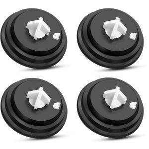 4 Pi&egrave;ces Joint Chasse d'eau WC, Membrane Chasse d'eau parfait R&eacute;paration Express, Soupape Diaphragme chasse d&rsquo;eau pour L'entretien de La Chasse D'eau
