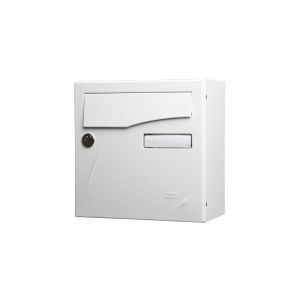 Bo&icirc;te aux lettres compact PREFACE - RENZ Blanc 150 Blanc 285 285 150