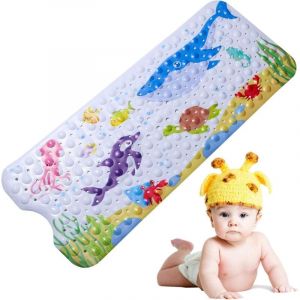 Tapis de Baignoire,Tapis de Baignoire Antid&eacute;rapant Tapis de Bain Antid&eacute;rapant Tapis de Douche Tapis de Baignoire BebeTapis antid&eacute;rapant Baignoire