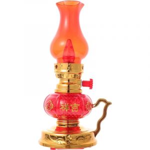Lampe de Bouddha à usage domestique, lampe de bénédiction décorative religieuse réglable